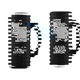 カバ くん Kaba【どうぶつフレンズ】動物園 ゆるくてかわいい キャラクター イラスト コーヒーマグ - Kawaiitshirt