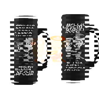 カプチーノ アサシーノ バレリーナ イタリアン ブレイン ミーム キッズ コーヒーマグ - Kawaiitshirt