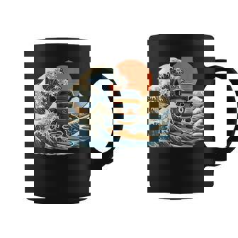 カプチーノ アサシーノ 和波 アート 忍者 コーヒー好き コーヒーマグ - Kawaiitshirt