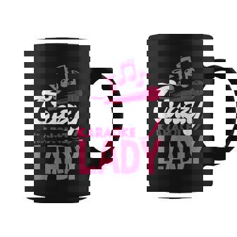 カラオケレディ おもしろ音楽好き カラオケシンガー コーヒーマグ - Kawaiitshirt