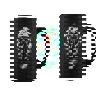 カラフル 象 精霊 動物 かっこいい イラスト アート コーヒーマグ - Kawaiitshirt