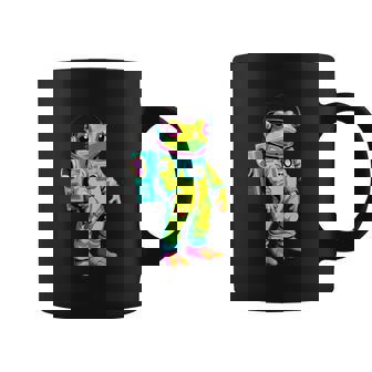 カラフルなカエルの宇宙飛行士キャラクター コーヒーマグ - Kawaiitshirt