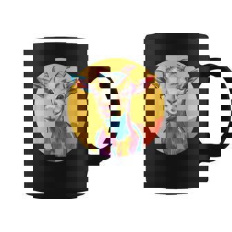 カラフルなヤギ コーヒーマグ - Kawaiitshirt