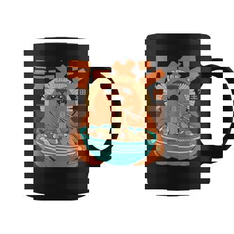 カワイイ ラーメンタヌキ妖怪 オタク アニメ 漫画 コーヒーマグ - Kawaiitshirt