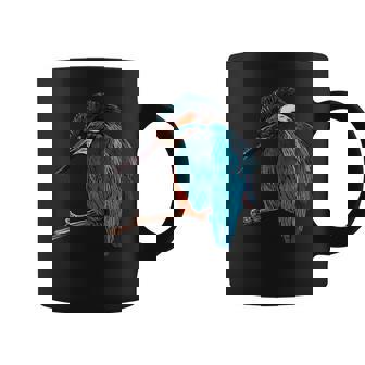 カワセミ 動物モチーフ 動物の顔 鳥モチーフ 動物モチーフ 鳥 カワセミ コーヒーマグ - Kawaiitshirt