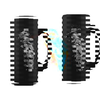 カワセミ 鳥 野生動物 動物 水彩 芸術的 ペインティング コーヒーマグ - Kawaiitshirt