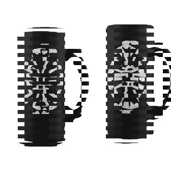 カンタベリークロスシンボル コーヒーマグ - Kawaiitshirt