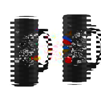 カントリーボール ヨーロッパ 面白い コーヒーマグ - Kawaiitshirt