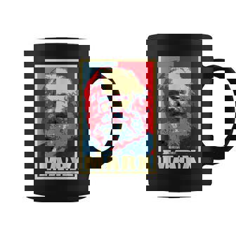カール・マルクス プロパガンダ ポスター ポップアート コーヒーマグ - Kawaiitshirt