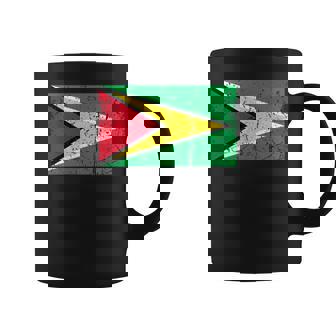 ガイアナ国旗グラフィック メンズ レディース キッズ コーヒーマグ - Kawaiitshirt