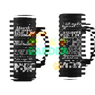 ガーデニング 犬 ペット好き 庭師 庭 ペット ギフト 植物 コーヒーマグ - Kawaiitshirt