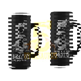 キッズ Tレックス 恐竜 誕生日パーティー装飾 5歳の誕生日 男の子 恐竜 コーヒーマグ - Kawaiitshirt