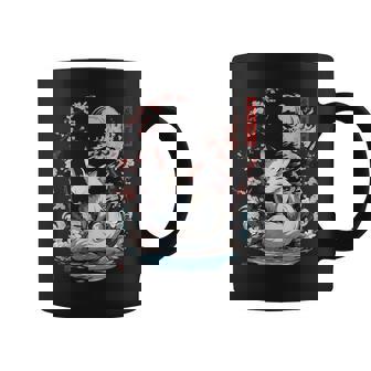 キツネ 妖怪 白狐 幽霊 浮世絵 ヴィンテージ コーヒーマグ - Kawaiitshirt