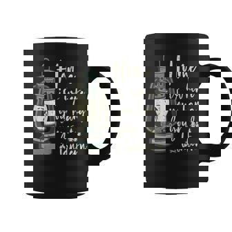 キャンプランタン 面白いキャンプ アウトドア用 ビンテージ コーヒーマグ - Kawaiitshirt