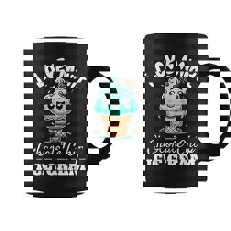 キュート アイラブミント チョコチップス アイスクリーム好き 夏 パーティー コーヒーマグ - Kawaiitshirt