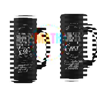 キュートな数学コーチティーシャツ 数学オタク コーヒーマグ - Kawaiitshirt