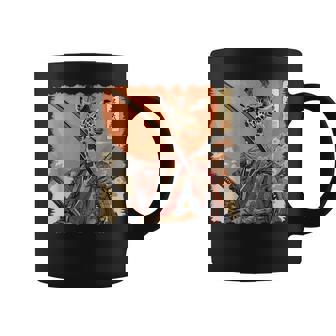 キリン 動物 日本美術 侍 浮世絵 コーヒーマグ - Kawaiitshirt