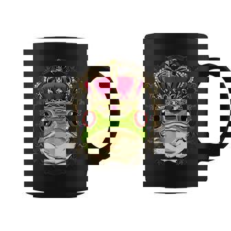 キングクイーン カエル ヒキガエル プリンセス 両生類 動物 カエル好き コーヒーマグ - Kawaiitshirt