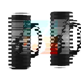 ギター レトロスタイル ビンテージ コーヒーマグ - Kawaiitshirt