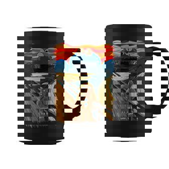 クッキー・マンチャーザ・スクリーム・ムンクモンスター・ジョーク コーヒーマグ - Kawaiitshirt