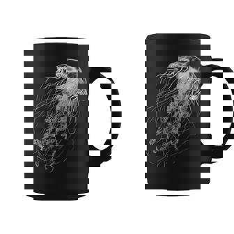 クラゲ 動物 モチーフ イラスト クラゲ コーヒーマグ - Kawaiitshirt