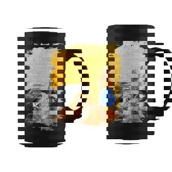 クラシックブルーヨーヨーの猫 コーヒーマグ - Kawaiitshirt