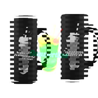 クリームソーダ・夏【 サマータイム 】メロンソーダ 緑 リゾート・夏 大好き 昭和 レトロ コーヒーマグ - Kawaiitshirt