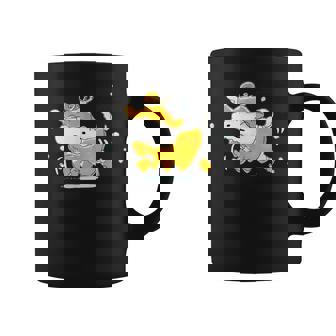 クレヨンしんちゃん シロ 雨降りおさんぽ コーヒーマグ - Kawaiitshirt