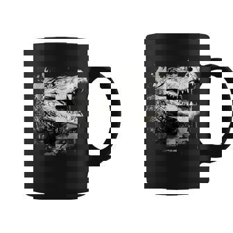 クロコダイル ワニの肖像画 爬虫類 カラフル アニマルプリント コーヒーマグ - Kawaiitshirt