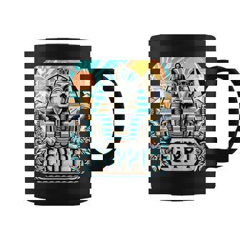 クールなエジプトスフィンクス旅行コスチュームエジプトのお土産。 コーヒーマグ - Kawaiitshirt