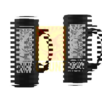 グラントカバアート – 面白い大胆な動物のカバ コーヒーマグ - Kawaiitshirt