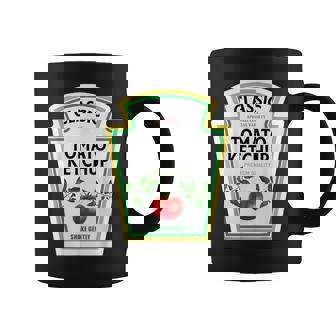 ケチャップ ハロウィン 2024 コスチューム マスタード 調味料 コーヒーマグ - Kawaiitshirt