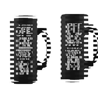 コーヒー ブラック ウイスキー きちんとしたシャツ 面白い バーボン ウイスキー スコッチ コーヒーマグ - Kawaiitshirt