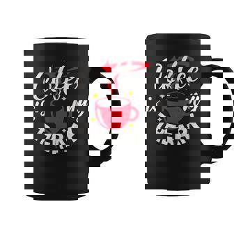 コーヒーは私のセラピー、面白いカフェイン愛好家 コーヒーマグ - Kawaiitshirt