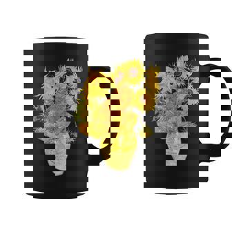 ゴッホのひまわりの現代美術の絵画 コーヒーマグ - Kawaiitshirt