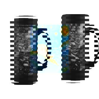 ゴッホの星空の夜のカタツムリスローモーバー動物愛好家 コーヒーマグ - Kawaiitshirt