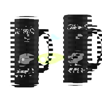 ゴルフ 面白い ホール 文字入り メンズ おもしろ 面白い オリジナル おもしろグッズ 文字 下ネタ ゴルフ愛好家向け コーヒーマグ - Kawaiitshirt