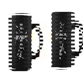 ゴールドクロス パヴェダイヤ2 コーヒーマグ - Kawaiitshirt