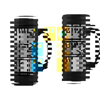 ゴールドライタン カラーデザイン コーヒーマグ - Kawaiitshirt