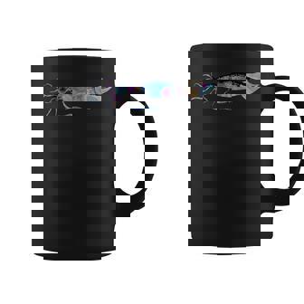 サイケデリック ジャイアントイカ カラフル 海 海の生き物 コーヒーマグ - Kawaiitshirt