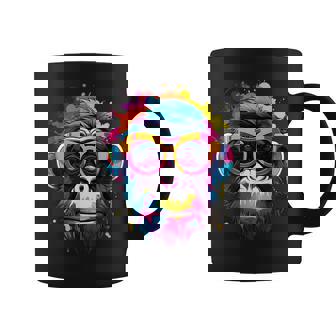 サイケデリック・エイプ、オタク、エイプ コーヒーマグ - Kawaiitshirt