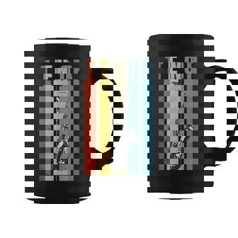 サックス テナーサックス レトロ コーヒーマグ - Kawaiitshirt