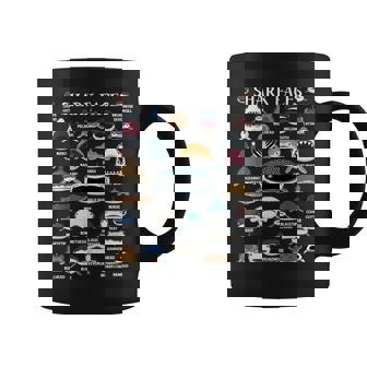 サメの種類 面白いサメの顔 サメの恋人 キッズ 先生 コーヒーマグ - Kawaiitshirt