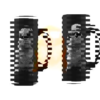 サングラスをかけたウォンバット オーストラリア かわいい ウォンバット コーヒーマグ - Kawaiitshirt