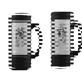 サングラスをかけたキャバリア コーヒーマグ - Kawaiitshirt