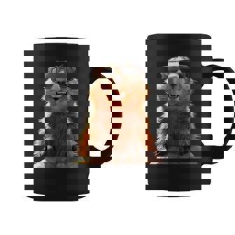 サングラスをかけたマーモット 齧歯類 地リス マーモット コーヒーマグ - Kawaiitshirt