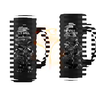 サングラスをかけたモグラかわいいモグラかわいいモグラ コーヒーマグ - Kawaiitshirt