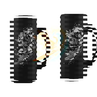 サーファー猫 サーフィン コーヒーマグ - Kawaiitshirt