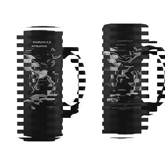 ザトウクジラの解剖学アパレルクジラ航海 コーヒーマグ - Kawaiitshirt