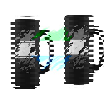 シエラレオネの国旗シエラレオネ コーヒーマグ - Kawaiitshirt